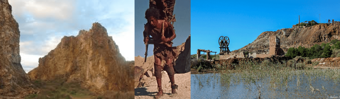 Del esclavo al unionense, la lámpara minera.